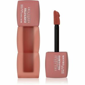 MAYBELLINE NEW YORK SuperStay Teddy Tint dlouhotrvající rtěnka s matným efektem odstín 100 Kitten Hell 5 ml obraz