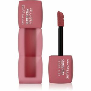 MAYBELLINE NEW YORK SuperStay Teddy Tint dlouhotrvající rtěnka s matným efektem odstín 105 Velvet Choker 5 ml obraz