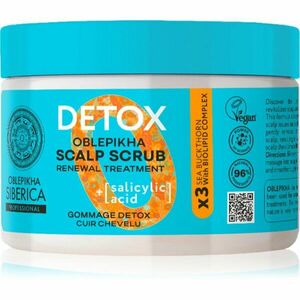 Natura Siberica Oblepikha Siberica Detox peeling s detoxikačním účinkem pro všechny typy vlasů 300 ml obraz