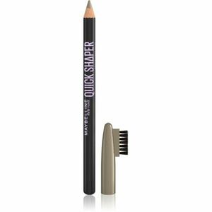 MAYBELLINE NEW YORK Quick Shaper precizní tužka na obočí s kartáčkem odstín 02 Blonde 1 ks obraz