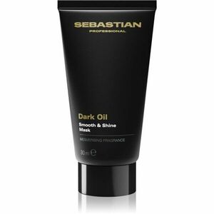 Sebastian Professional Dark Oil intenzivně vyživující maska pro lesk a hebkost vlasů 30 ml obraz