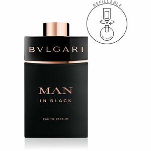 BVLGARI Bvlgari Man In Black parfémovaná voda plnitelná pro muže 150 ml obraz