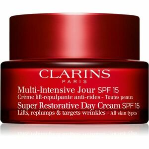 Clarins Super Restorative Day Cream SPF 15 omlazující denní krém SPF 15 50 ml obraz