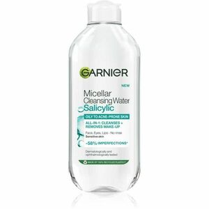 Garnier Salicylic Micellar Cleansing Water micelární čisticí voda s kyselinou salicylovou 400 ml obraz