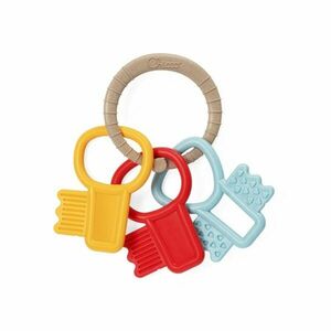 Chicco Eco+ Teething Key Ring kousátko 3 m+ 1 ks obraz