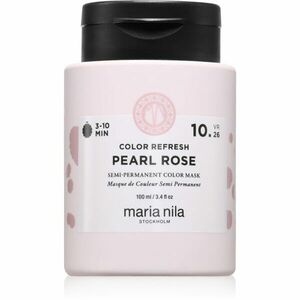 Maria Nila Colour Refresh jemná vyživující maska bez permanentních barevných pigmentů odstín Pearl Rose 10.26 100 ml obraz