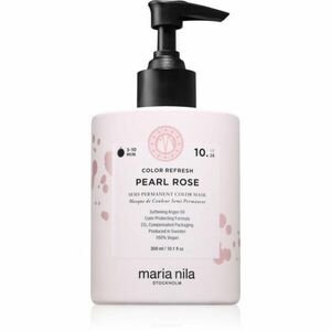 Maria Nila Colour Refresh jemná vyživující maska bez permanentních barevných pigmentů odstín Pearl Rose 10.26 300 ml obraz