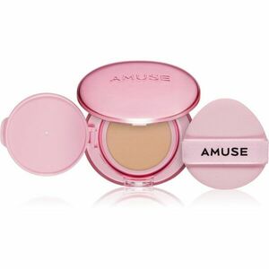 AMUSE Dew Power Vegan Cushion dlouhotrvající make-up v houbičce pro rozjasnění a vyhlazení pleti odstín 02 Healthy 15 g obraz