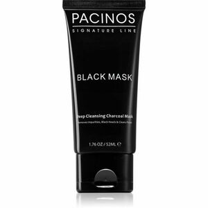 Pacinos Black Mask čisticí slupovací maska s aktivním uhlím 50 ml obraz