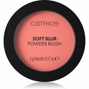 Catrice Soft Blur Powder Brush pudrová tvářenka s matným efektem odstín 040 Pink Positive 5 g obraz