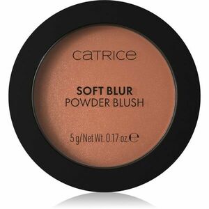 Catrice Soft Blur Powder Brush pudrová tvářenka s matným efektem odstín 050 Born to blonze 5 g obraz