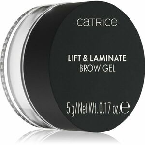 Catrice Lift & Laminate Brow Gel transparentní fixační gel na obočí odstín 010 Transparent 5 g obraz