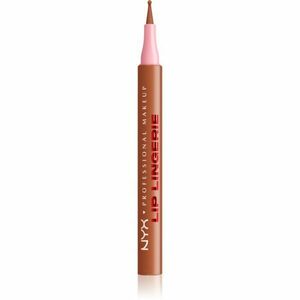 NYX Professional Makeup Lip Lingerie fix na rty pro dlouhotrvající efekt odstín 03 Barely There 1 ml obraz
