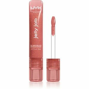 NYX Professional Makeup Jelly Job zářivý lesk na rty se zvětšujícím efektem odstín Honey It´s Jelly 7.5 ml obraz
