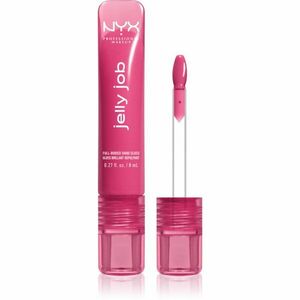 NYX Professional Makeup Jelly Job zářivý lesk na rty se zvětšujícím efektem odstín Jelly Jammin 7.5 ml obraz