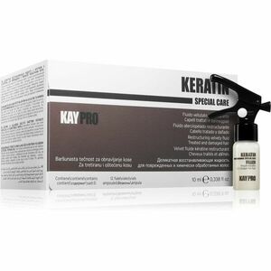 Kaypro Keratin Filler fluid pro poškozené vlasy pro profesionální použití 12x10 ml obraz