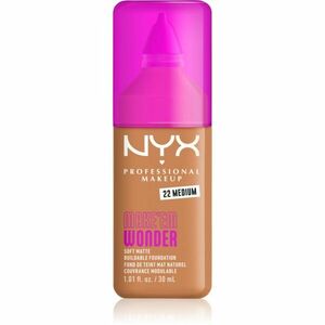 NYX Professional Makeup Make ‘Em Wonder lehký matující make-up odstín 22 Medium 30 ml obraz