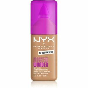 NYX Professional Makeup Make ‘Em Wonder lehký matující make-up odstín 17 Medium olive 30 ml obraz
