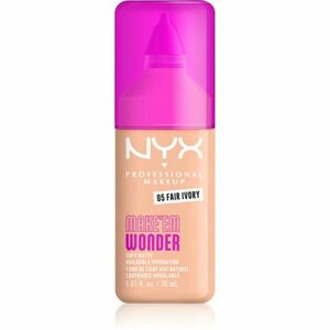 NYX Professional Makeup Make ‘Em Wonder lehký matující make-up odstín 05 Fair Ivory 30 ml obraz