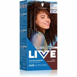 Schwarzkopf LIVE Colour Moment semipermanentní barva na vlasy odstín 065 Spicy Rum 50 ml obraz