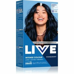 Schwarzkopf LIVE Intense Colour permanentní barva na vlasy odstín 090 Cosmic Blue 1 ks obraz