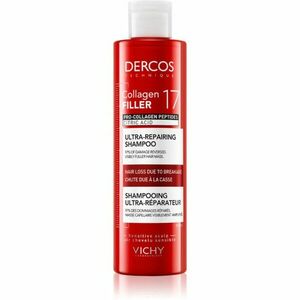 Vichy Dercos Collagen Filler 17 hloubkově regenerační šampon proti lámavosti vlasů 200 ml obraz