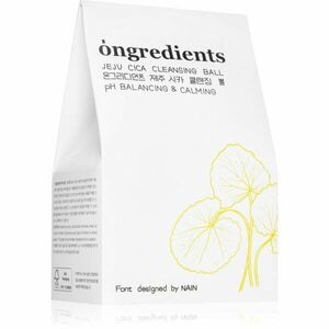 Ongredients Jeju Cica Cleansing Ball čisticí mýdlo na obličej se zklidňujícím účinkem 110 g obraz