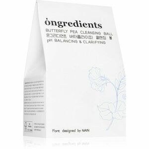 Ongredients Butterfly Pea Cleansing Ball čisticí mýdlo na obličej s antioxidačním účinkem 110 g obraz