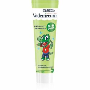Vademecum My Little Apple dětská zubní pasta s fluoridem jablko 50 ml obraz