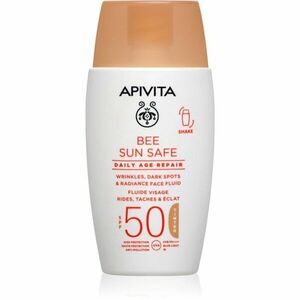 Apivita Bee Sun Safe Daily Age Repair Tinted Fluid SPF50 tónovací ochranný krém SPF 50 50 ml obraz