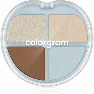 Colorgram Tintin Dory Eyeshadow Palette paletka očních stínů a rozjasňovačů odstín 02 Chestnut Dory 4 g obraz