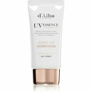 d'Alba Waterfull Pink Correcting Tone-Up Sun Cream opalovací krém na obličej pro rozjasnění a hydrataci SPF 50+ 50 ml obraz