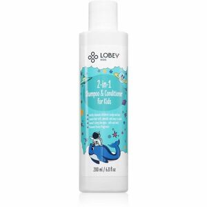 Lobey Kids šampon a kondicionér 2 v 1 pro děti 200 ml obraz
