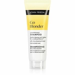 John Frieda Go Blonder Lightening Shampoo zesvětlující šampon pro blond vlasy 75 ml obraz