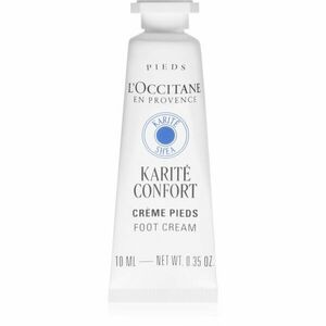 L’Occitane Shea Butter Comfort Foot Cream intenzivní krém na nohy 10 ml obraz
