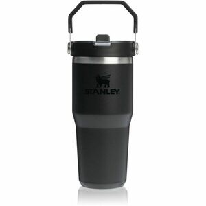 Stanley IceFlow™ Flip Straw 2.0 Tumbler nerezová termoláhev Black 2.0 410 ml obraz