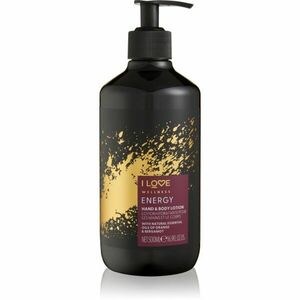 I Love Wellness Energy hydratační mléko na ruce a tělo 500 ml obraz