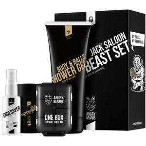 Angry Beards Jack Saloon Active Beast Set sada pro sportovce obraz
