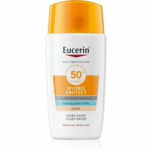 Eucerin Sun Hydro Protect tónovací opalovací fluid SPF 50+ odstín Light 50 ml obraz