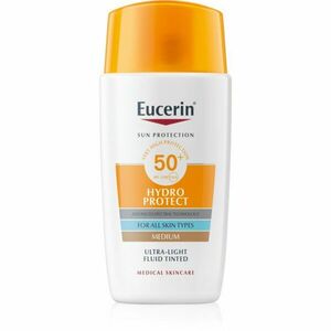 Eucerin Sun Hydro Protect tónovací opalovací fluid SPF 50+ odstín Medium 50 ml obraz