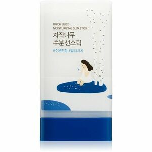 ROUND LAB Birch Juice Moisturizing Sun Stick opalovací krém v tyčince s chladivým účinkem SPF 50+ 19 g obraz