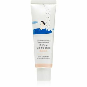 ROUND LAB Birch Juice Tone-up Sunscreen tónovací opalovací fluid pro rozjasnění a hydrataci SPF 50+ 50 ml obraz