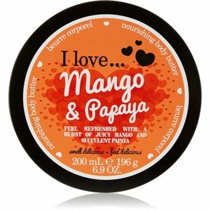 I Love Mango & Papaya tělové máslo 200 ml obraz