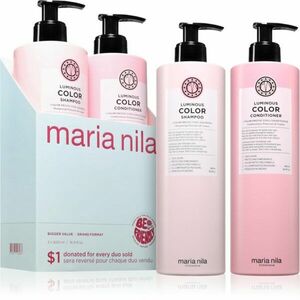 Maria Nila Luminous Colour Set dárková sada pro barvené vlasy 2 ks obraz