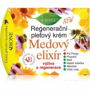 Bione Cosmetics Medový Elixír regenerační pleťový krém 51 ml obraz