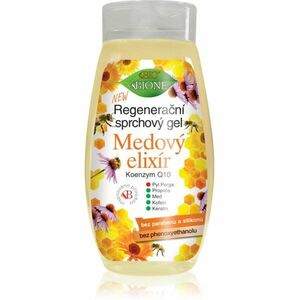 Bione Cosmetics Medový Elixír regenerační sprchový gel 260 ml obraz