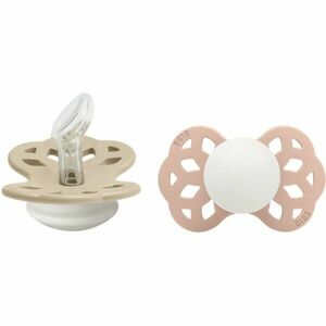 BIBS Infinity NIght Anatomical dudlík Vanilla / Blush 2 ks obraz