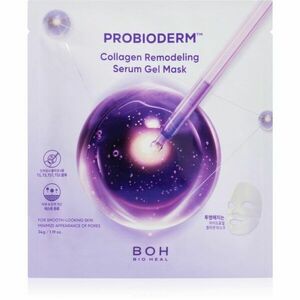 BIOHEAL BOH Probioderm Collagen Remodeling Serum Gel Mask hydrogelová maska pro zpevnění pleti 1 ks obraz
