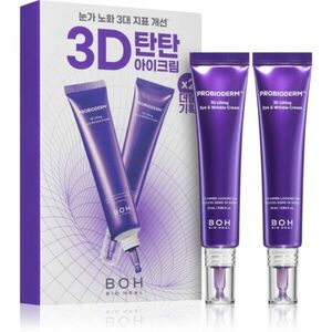 BIOHEAL BOH Probioderm 3D Lifting Eye & Wrinkle Cream koncentrovaný oční krém proti příznakům stárnutí DUO BALENÍ 2x25 ml obraz