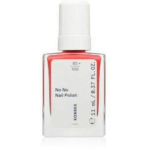 Korres No No Nail Polish pečující lak na nehty odstín 45 True Coral 11 ml obraz